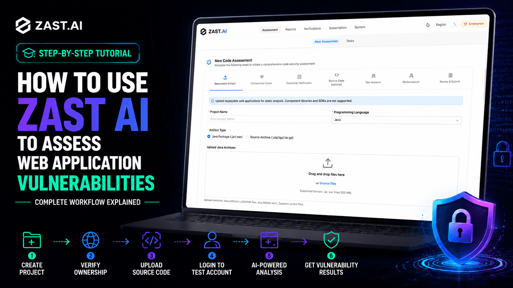 How to use ZAST.AI to assess web application vulnerabilities