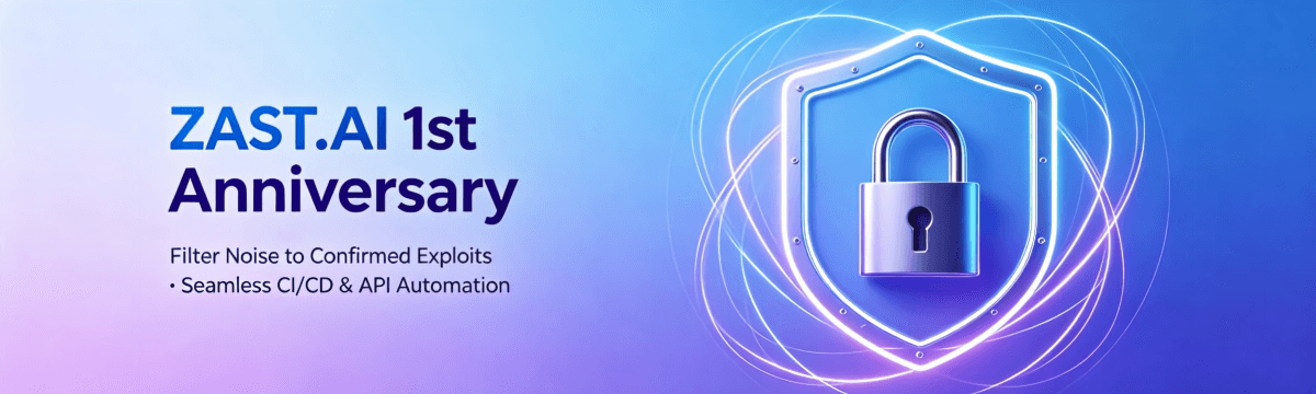 ZAST.AI 1st Anniversary campaign with secure assessment shield